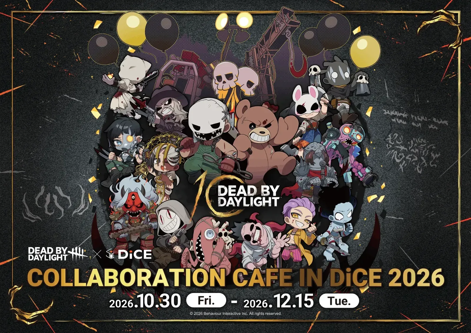 Dead by Daylight x DiCE Cafe